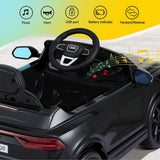 Darrahopens Baby & Kids > Ride On Cars, Go-karts & Bikes > Ride On Cars Kids Ride On Car Licensed RSQ8 Electric Toy Black Remote 12V Cars Black