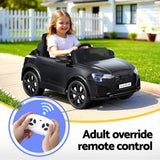 Darrahopens Baby & Kids > Ride On Cars, Go-karts & Bikes > Ride On Cars Kids Ride On Car Licensed RSQ8 Electric Toy Black Remote 12V Cars Black
