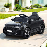 Darrahopens Baby & Kids > Ride On Cars, Go-karts & Bikes > Ride On Cars Kids Ride On Car Licensed RSQ8 Electric Toy Black Remote 12V Cars Black