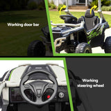 Darrahopens Baby & Kids > Ride On Cars, Go-karts & Bikes > Ride On Cars Kids Ride On Car Off-Road Licensed KRX1000 Electric Toy with Remote Control Music