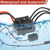 Darrahopens Baby & Kids > Ride On Cars, Go-karts & Bikes > Ride On Cars New Brushless Sensorless ESC, 60A Waterproof Dustproof Brushless Smart ESC, Sensorless Motor Combo, Multiple Protection Brushless ESC for 1/10 RC Car Truck Outdoor (T Plug) In Australia - Darrahopens