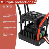 Darrahopens Baby & Kids > Ride On Cars, Go-karts & Bikes > Ride On Cars New Brushless Sensorless ESC, 60A Waterproof Dustproof Brushless Smart ESC, Sensorless Motor Combo, Multiple Protection Brushless ESC for 1/10 RC Car Truck Outdoor (T Plug) In Australia - Darrahopens