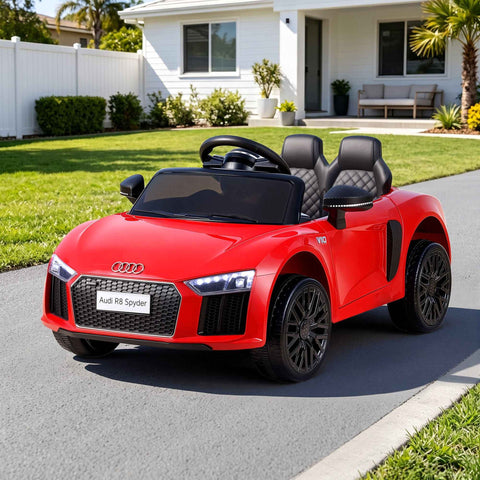 Darrahopens Baby & Kids > Ride On Cars, Go-karts & Bikes > Ride On Cars Ride On Car Licensed Audi R8 12V Electric Car for Kids Battery Red In Australia - Darrahopens