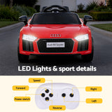 Darrahopens Baby & Kids > Ride On Cars, Go-karts & Bikes > Ride On Cars Ride On Car Licensed Audi R8 12V Electric Car for Kids Battery Red In Australia - Darrahopens