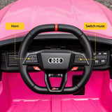 Darrahopens Baby & Kids > Ride On Cars, Go-karts & Bikes > Ride On Cars Ride On Car Licensed Audi RS3 Car for Kids 12V Remote Control Pink In Australia - Darrahopens