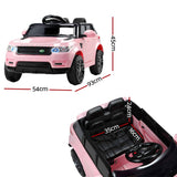 Darrahopens Baby & Kids > Ride On Cars, Go-karts & Bikes > Ride On Cars Rigo Kids Electric Ride On Car Black Pink Ride-On Toy with Remote Control
