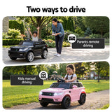 Darrahopens Baby & Kids > Ride On Cars, Go-karts & Bikes > Ride On Cars Rigo Kids Electric Ride On Car Black Pink Ride-On Toy with Remote Control