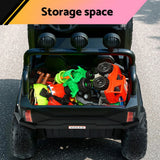 Darrahopens Baby & Kids > Ride On Cars, Go-karts & Bikes > Ride On Cars Rigo Kids Ride On Car Electric Toys Cars Headlight Music Remote Control Black