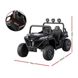 Darrahopens Baby & Kids > Ride On Cars, Go-karts & Bikes > Ride On Cars Rigo Kids Ride On Car Electric Toys Cars Headlight Music Remote Control Black