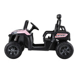 Darrahopens Baby & Kids > Ride On Cars, Go-karts & Bikes > Ride On Cars Rigo Kids Ride On Car Electric Toys Cars Headlight Music Remote Control Pink
