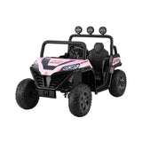 Darrahopens Baby & Kids > Ride On Cars, Go-karts & Bikes > Ride On Cars Rigo Kids Ride On Car Electric Toys Cars Headlight Music Remote Control Pink