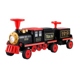 Darrahopens Baby & Kids > Ride On Cars, Go-karts & Bikes > Ride On Cars Rigo Kids Ride on Car Train 12V Electric Toy 2 Seater 136cm In Australia - Darrahopens