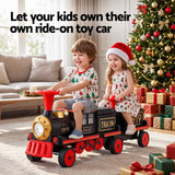 Darrahopens Baby & Kids > Ride On Cars, Go-karts & Bikes > Ride On Cars Rigo Kids Ride on Car Train 12V Electric Toy 2 Seater 136cm In Australia - Darrahopens