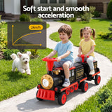 Darrahopens Baby & Kids > Ride On Cars, Go-karts & Bikes > Ride On Cars Rigo Kids Ride on Car Train 12V Electric Toy 2 Seater 136cm In Australia - Darrahopens