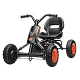Darrahopens Baby & Kids > Ride On Cars, Go-karts & Bikes > Ride On Cars Rigo Pedal Go Kart Kids with Plastic Wheels Forward Reverse Black 84cm In Australia - Darrahopens