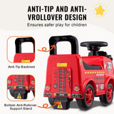 Darrahopens Baby & Kids > Ride On Cars, Go-karts & Bikes > Ride On Cars VEVOR Ride On Push Car for Toddlers, Ages 1-3, Ride Racer, Sit to Stand Toddler Ride On Toy, Classic Kids Ride On Car with Music Steering Wheel & Under Seat Storage, Ride On Toy for Boys Girls, Red