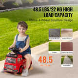 Darrahopens Baby & Kids > Ride On Cars, Go-karts & Bikes > Ride On Cars VEVOR Ride On Push Car for Toddlers, Ages 1-3, Ride Racer, Sit to Stand Toddler Ride On Toy, Classic Kids Ride On Car with Music Steering Wheel & Under Seat Storage, Ride On Toy for Boys Girls, Red