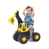 Darrahopens Baby & Kids > Ride On Cars, Go-karts & Bikes > Ride On Cars Volta Kick A Long Construction Digger Push Scooter 3+ SHP712