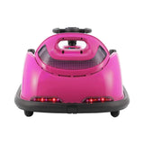 Darrahopens Baby & Kids > Ride on Cars, Go-karts & Bikes Rigo Kids Ride On Car Bumper Kart 6V Electric Toys Cars Remote Control Pink