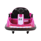 Darrahopens Baby & Kids > Ride on Cars, Go-karts & Bikes Rigo Kids Ride On Car Bumper Kart 6V Electric Toys Cars Remote Control Pink