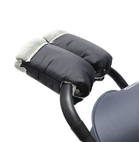 Darrahopens Baby & Kids > Strollers > Stroller & Pram Accessories Warm gloves for strollers - water-repellent gloves for winter and snowy days - cold-resistant gloves for strollers - windproof and thickened (black)