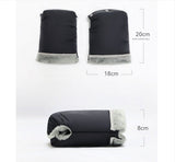 Darrahopens Baby & Kids > Strollers > Stroller & Pram Accessories Warm gloves for strollers - water-repellent gloves for winter and snowy days - cold-resistant gloves for strollers - windproof and thickened (black)
