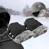 Darrahopens Baby & Kids > Strollers > Stroller & Pram Accessories {xj}Stroller gloves, stroller mittens with warm fleece and cotton DXGHC