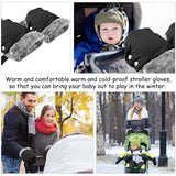 Darrahopens Baby & Kids > Strollers > Stroller & Pram Accessories {xj}Stroller gloves, stroller mittens with warm fleece and cotton DXGHC
