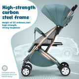 Darrahopens Baby & Kids > Strollers > Strollers & Prams Lightweight Compact Baby Stroller in Black, Easy Fold Design for Travel, Suitable for Ages 0-5 Years In Australia - Darrahopens