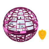 Darrahopens Baby & Kids > Toys 2pcs PURPLE Flying Ball Mini Hand UFO Toys Drone Helicopter Hover Quadcopter Kids Toys Gifts