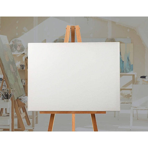 darrahopens Baby & Kids > Toys 5 pack of 50x60cm Artist Blank Stretched Canvas Canvases Art Large White Range Oil Acrylic Wood