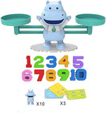 Darrahopens Baby & Kids > Toys Balance Hippo Building Blocks Educational Toys-Preschool Learning Education Boys and Girls Ages 3 4 5