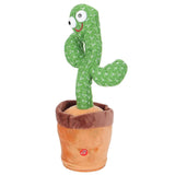 Darrahopens Baby & Kids > Toys Gominimo Dancing Cactus Plush Toy Electronic Shake with Battery Operated Green