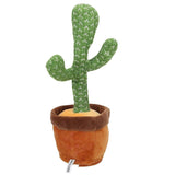 Darrahopens Baby & Kids > Toys Gominimo Dancing Cactus Plush Toy Electronic Shake with Battery Operated Green