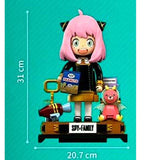 Darrahopens Baby & Kids > Toys Kalos 31cm Anya Forger Face Changing Building Block Figure Spy X Family