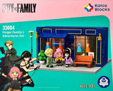 Darrahopens Baby & Kids > Toys Kalos Spy X Family Forger Family's Adventure Building Block Set Tailor Shop