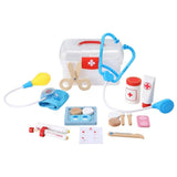 Darrahopens Baby & Kids > Toys Keezi Kids Doctor Nurse Medical Case Pretend Play Set Stethoscope Medicine Toys