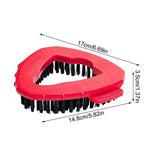 Darrahopens Commercial > Commercial Others > Commercial Cleaning Equipment 2PCS Triangle Rotating Mop Head Replacement Floor Brush Universal Cleaning Mop