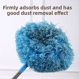 Darrahopens Commercial > Commercial Others > Commercial Cleaning Equipment Red Long Handle Ceiling Fan Duster with Hollow Microfiber Head and Extendable Stainless Steel Pole for High Reach Home Cleaning Efficiency