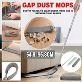 Darrahopens Commercial > Commercial Others > Commercial Cleaning Equipment Retractable Gap Dust Cleaner Long Handle Flexible Gap Dust Mops For Sofa Bed