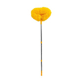 Darrahopens Commercial > Commercial Others > Commercial Cleaning Equipment Yellow Long Handle Ceiling Fan Duster with Hollow Microfiber Head and Extendable Stainless Steel Pole for High Reach Home Cleaning Efficiency