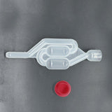 Darrahopens Commercial > Commercial Others > Distilling & Brewing 2Pcs Fermenter Airlock S Bubble Type Air Lock Home Brew Beer Wine