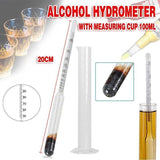 Darrahopens Commercial > Commercial Others > Distilling & Brewing Alcohol Meter Hydrometer 0-100 Percent with 100ml Measuring Cup for Distilling