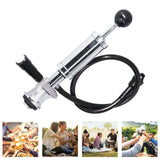 Darrahopens Commercial > Commercial Others > Distilling & Brewing Beer Keg Pump with Black Beer Faucet Stainless Steel Draft Beer Party Pump for American D System Kegs In Australia - Darrahopens