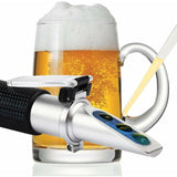 Darrahopens Commercial > Commercial Others > Distilling & Brewing Brix Refractometer, Beer Wort Refractometer, Dual Scale – Specific Gravity 1.000–1.120 And Brix 0–32%, Replaces