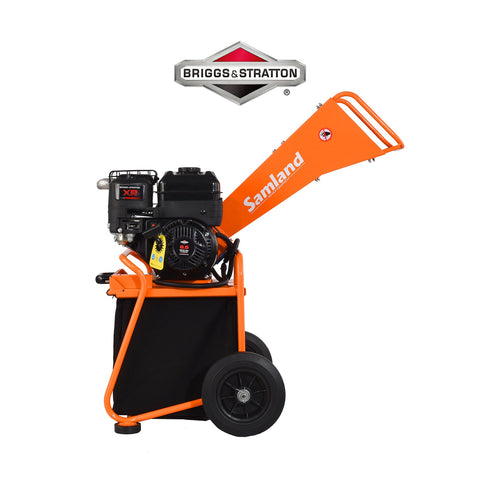 Darrahopens Commercial > Commercial Others > Distilling & Brewing Samland WC50BS Mini Wood Chipper, Briggs & Stratton 6.5 HP Engine