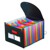 Darrahopens Commercial > Commercial Others > Office Supplies A4 Document Organiser 25 Compartments Multilayer Folder Office File Storage