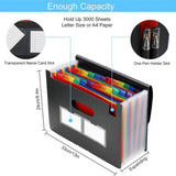 Darrahopens Commercial > Commercial Others > Office Supplies A4 Document Organiser 25 Compartments Multilayer Folder Office File Storage