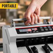 Darrahopens Commercial > Commercial Others > Office Supplies Automatic AUD Money Counter Machine with UV/MG/IR Detection, High-Speed Banknote Counter & Digital Display(29.2x24.6x17.8cm) In Australia - Darrahopens