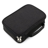 Darrahopens Commercial > Commercial Others > Office Supplies Black Large Capacity 72-Slot Pencil Case - Multi-functional Oxford Cloth Storage for Students, Artists & Stationery (23x7x16 cm, 228g)